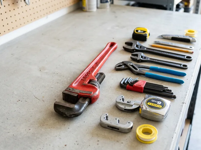 Professional plumbers in Forest, IN equipped with top-tier tools for residential and commercial plumbing services.